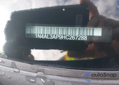 2017 Nissan Altima 2.5 Sl из США, поврежденный, VIN 1N4AL3AP9HC267288